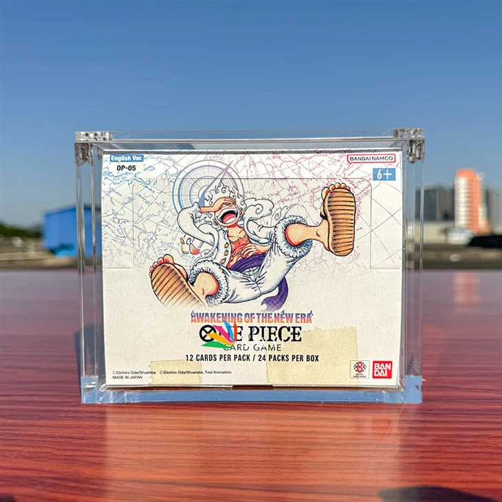 Acrylic One Piece Booster Box Case Wholesale (P-04 & OP-05)